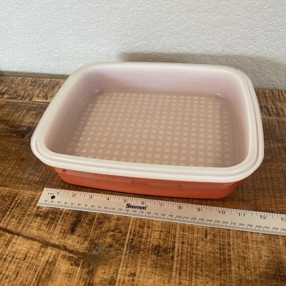 Tupperware Meat Marinade Container Season N Serve Paprika #1294 -5